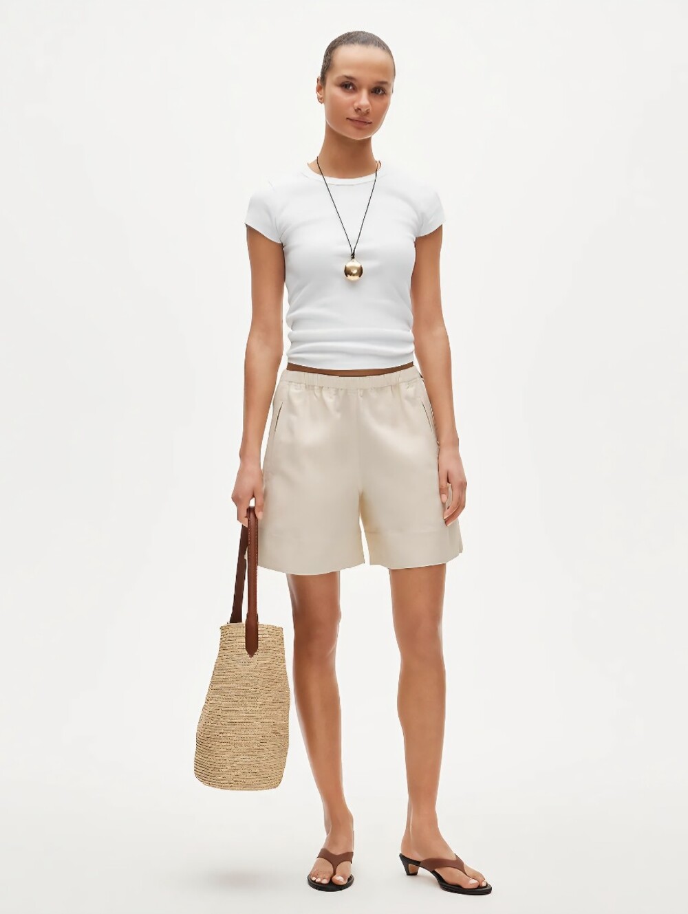 J. Crew Beige Bermuda Shorts